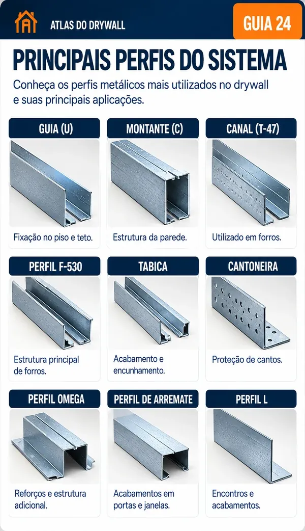 Guia 24 — Principais Perfis do Sistema